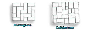 Herringbone, Cobblestone